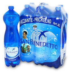 移动端：SAN BENEDETTO 圣碧涛 天然充气矿泉水 1.5L*6