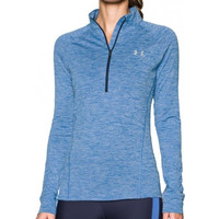 UNDER ARMOUR 安德玛 Tech Twist 女士半拉链运动卫衣