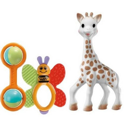 Sophie la Girafe  小鹿新生儿玩具套装*2套