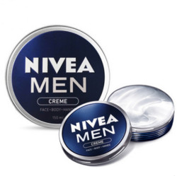 NIVEA 妮维雅 蓝罐铁盒 男士润肤霜