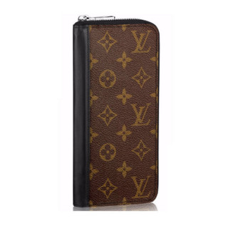 LOUIS VUITTON 路易威登 Zippy系列 男士棋盘格拉链竖款长款钱包 N63095