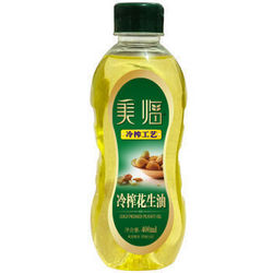 美临 冷榨花生油 400ml*2瓶