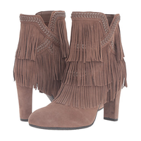 Sam Edelman Kaleb 女士流苏高跟短靴