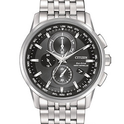 CITIZEN 西铁城 AT8110-53E World Chronograph A-T Analog Display 男士光动能腕表