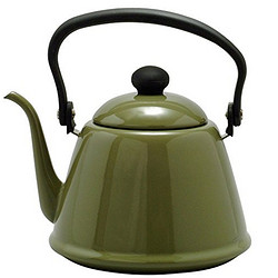 野田琺瑯 drip kettle II DK-200 水壶 绿色