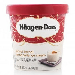 Häagen·Dazs 哈根达斯 杏仁豆腐风味 冰淇淋 392g*2件