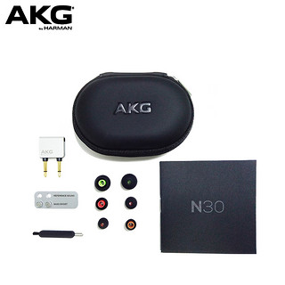 AKG 爱科技 N30 圈铁 入耳式耳机