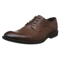 Clarks Prangley Walk 男士正装皮鞋261232547 Black Black Leather uk7.5