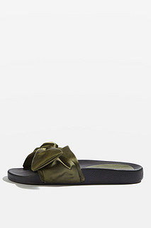 TOPSHOP HALO Bow Slides 女士拖鞋