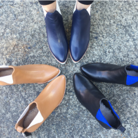 OZLANA UGG OZ1013 低跟薄款弹力短靴