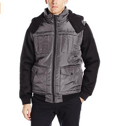 Southpole Two Fer Padded Vest  男士外套