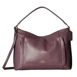 COACH 蔻驰 Pebbled Leather Scout Hobo 女士斜挎包 