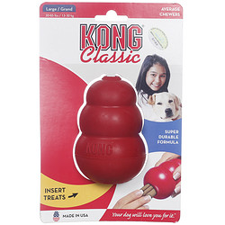 KONG 成犬 耐咬葫芦玩具 红色 L