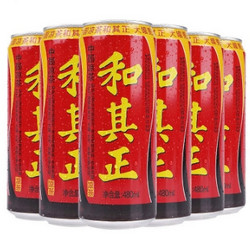 和其正 凉茶 480ml*6罐