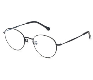 HAN 不锈钢 光学眼镜架 HN42055 +1.56非球面树脂镜片 