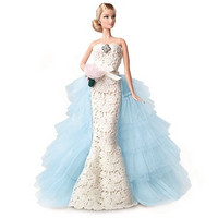 凑单新低：Barbie Collector 芭比珍藏款  DGW60 奥斯卡·德拉伦格 新娘装（金标）+凑单品