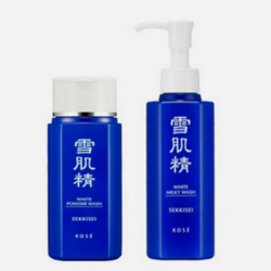 SEKKISEI 雪肌精 净透洗颜粉100g+靓白洗颜乳140ml