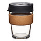 KeepCup Brew Cork系列 随身玻璃咖啡杯 340ml