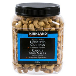 KIRKLAND 原味无盐腰果 1.13kg