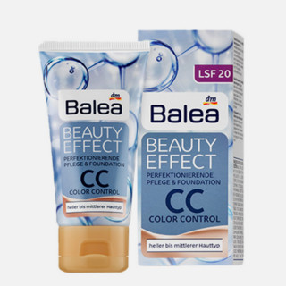 Balea 芭乐雅 8合1全效隔离防晒焕肤CC面霜 50ml*4