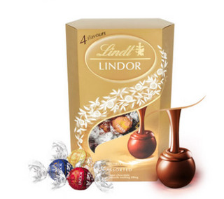 Lindt 瑞士莲 软心巧克力球 200g*2袋