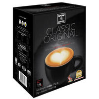 WOW COFFEE 沃牌 3合1速溶咖啡（经典原味）375g/盒