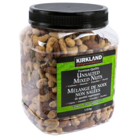 美国进口 柯克兰(KIRKLAND)原味无盐混合坚果