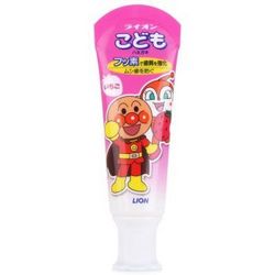 LION 狮王 面包超人 儿童草莓味 牙膏 40g