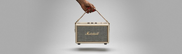 Marshall 马歇尔 Kilburn 4091190 蓝牙音箱 奶油白