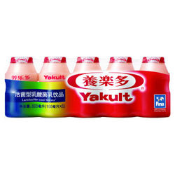 Yakult 养乐多 活菌型乳酸菌饮料 100ml*5瓶