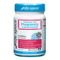 life space 孕妇及哺乳期益生菌胶囊 60粒