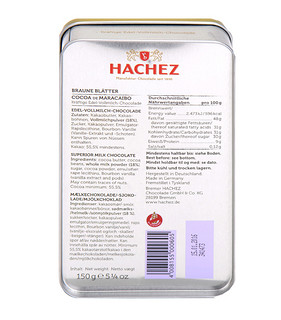  Hachez 哈骑仕 布莱特金叶牛奶巧克力礼盒 150g