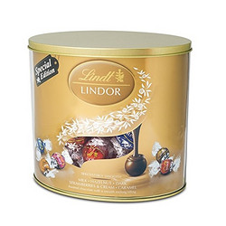 Lindt 瑞士莲 lindor 软心巧克力球 混合筒装 540克 45粒装