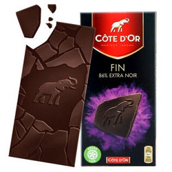 COTE D'OR 克特多 金象 86%黑巧克力 100g*2件