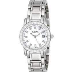 BULOVA 宝路华 Diamond 96R105 女款镶钻时装腕表