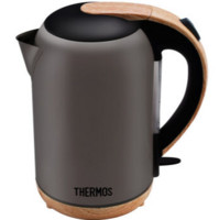 THERMOS 膳魔师 EHA-1313A-B 电热水壶 1.7L 古铜色