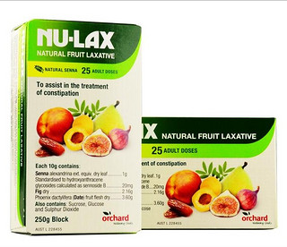 NU-LAX 澳洲进口天然果蔬膏排膳食纤维素便呵护肠道健康秘乐康膏250g/盒