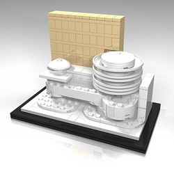 LEGO 乐高 Architecture 建筑系列 21004 纽约所罗门·R·古根海姆博物馆