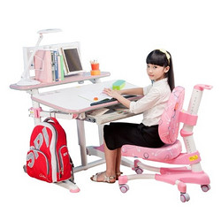 心家宜  M105R_M200R 儿童气压辅助升降学习桌椅套装