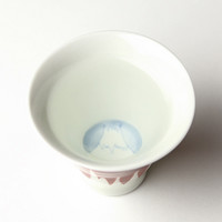 RANCHANT 有田烧 金照堂 富士山 对杯酒盅