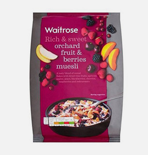 Waitrose 水果和浆果类什锦麦片 1kg