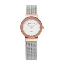 Skagen 诗格恩 358SRSC 女士镶钻石英表