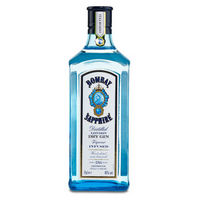 限PLUS会员、新低价：Bombay 孟买 蓝宝石金酒 750ml*5瓶