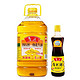 限地区：鲁花 5S压榨一级花生油 5L/桶+自然鲜酱香酱油 500ml/瓶