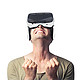  Moveski 小宅Z4 升级版 VR 3d虚拟现实眼镜头盔暴风魔镜智能手机3D眼镜 宽广视野FOV120度大视角 沉浸式自带 带立体耳机 高清镜片 模拟IMAX影院 海量片源 适用近视800度 无需佩戴眼镜 VR眼镜标配　