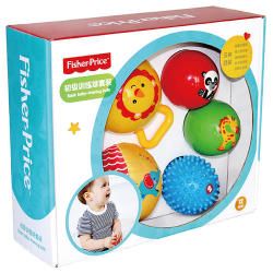 Fisher-Price 费雪 F0906 宝宝初级训练球套装