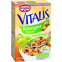 Dr.Oetker 欧特家博士 Vitalis 经典葡萄干蜂蜜酥脆早餐麦片 600g