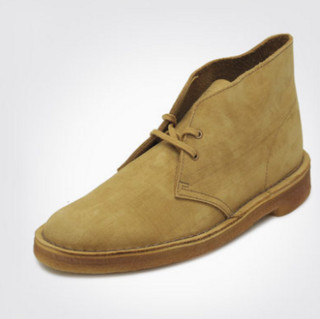 Clarks 其乐 Originals Desert Boot 男款沙漠靴 Black UK 7