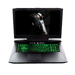 Hasee 神舟 战神 GX10-KP7GT 17.3英寸 游戏笔记本电脑（i7-7700K、32GB、512GB×2、GTX1080）