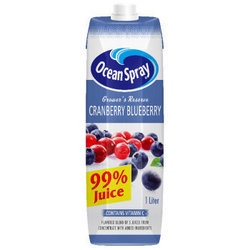 Ocean Spray 优鲜沛 蔓越莓蓝莓复合果汁 1L